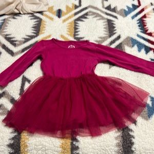 Primary Tutu Dress Size 2 Pomegranate Color